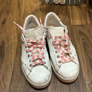 Golden goose pink pure star